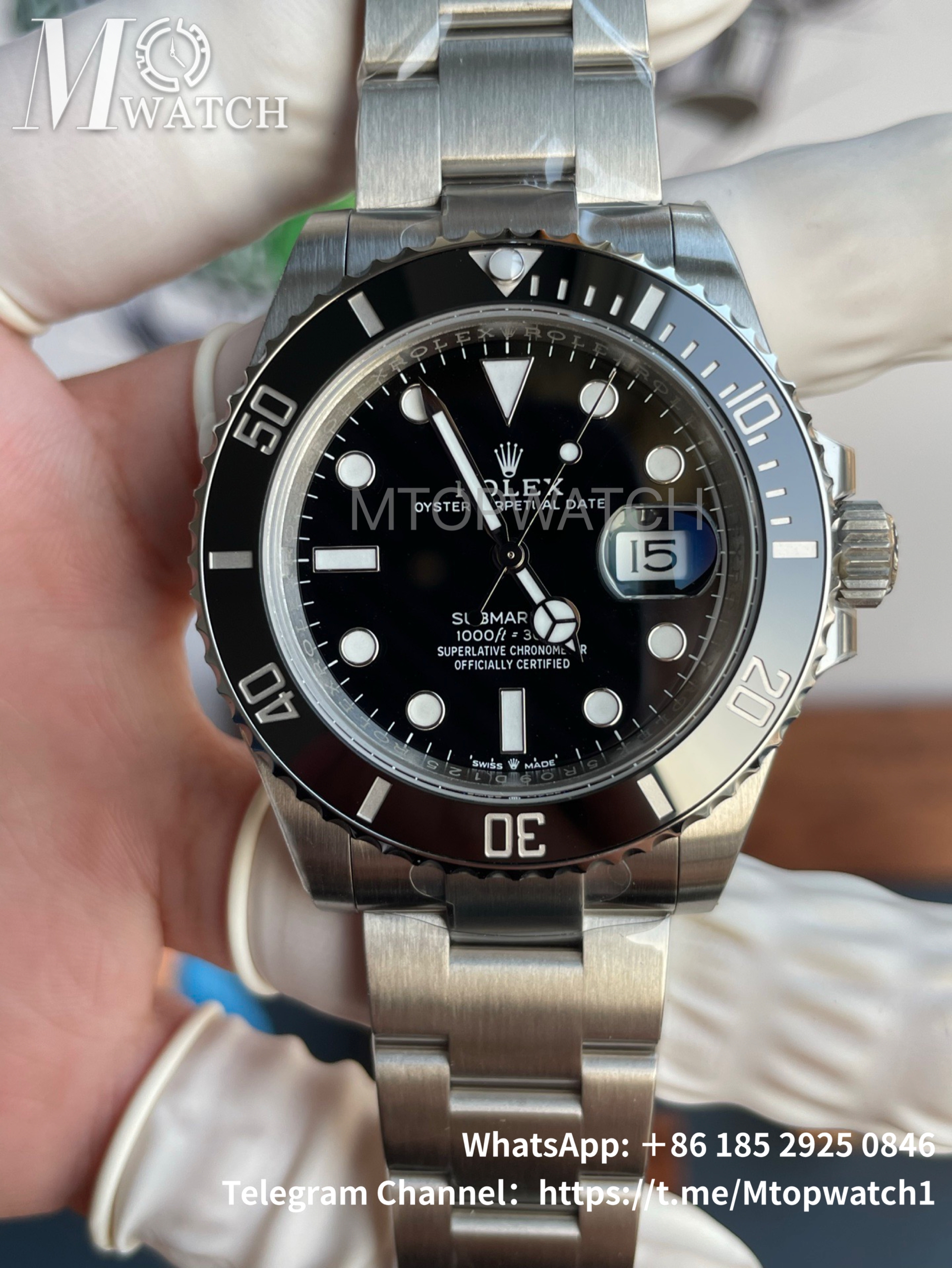 ROLEX - Submariner 126610LN 41mm SS/SS Black Dial VSF DD3235