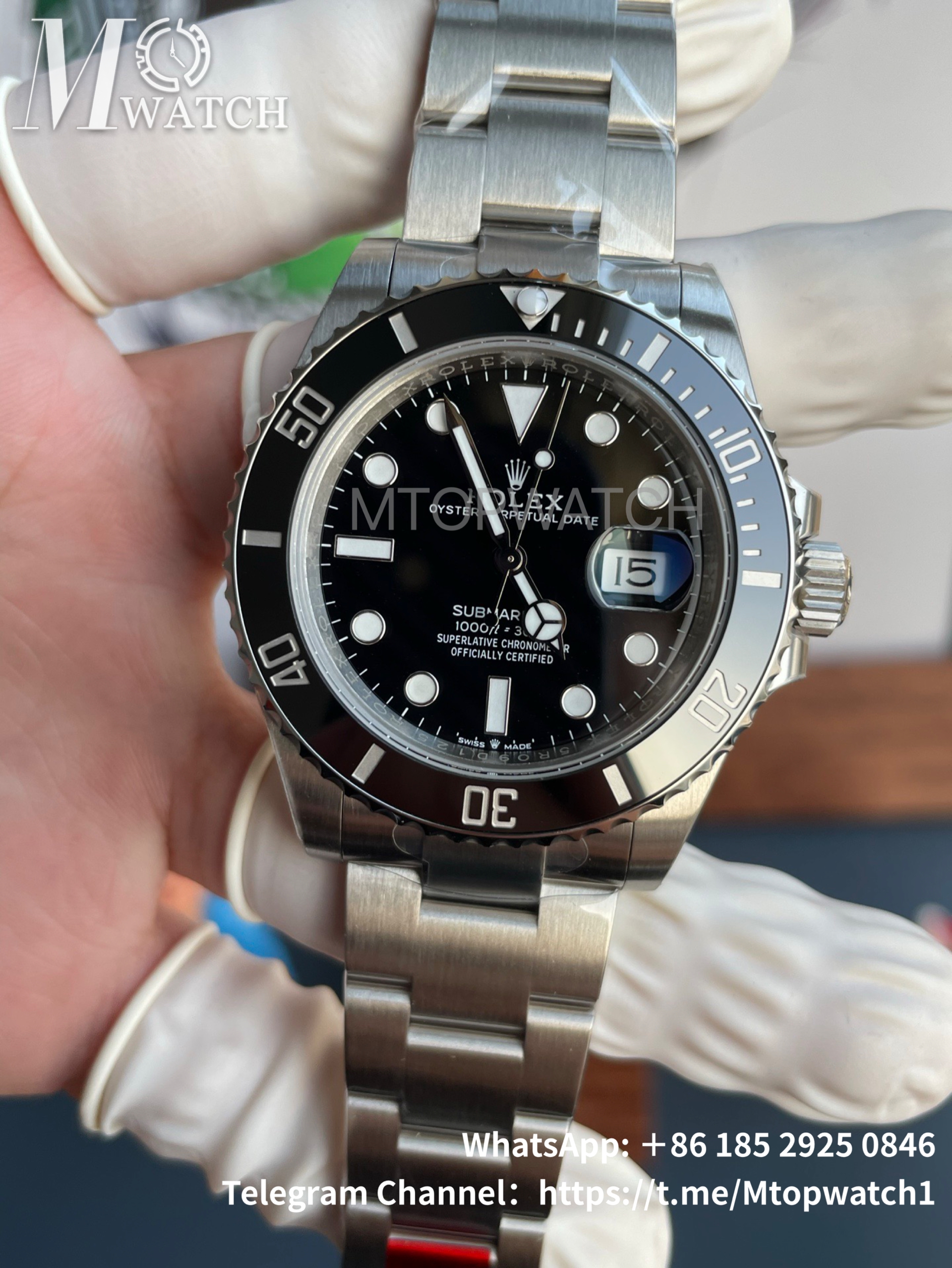 ROLEX - Submariner 126610LN 41mm SS/SS Black Dial VSF DD3235