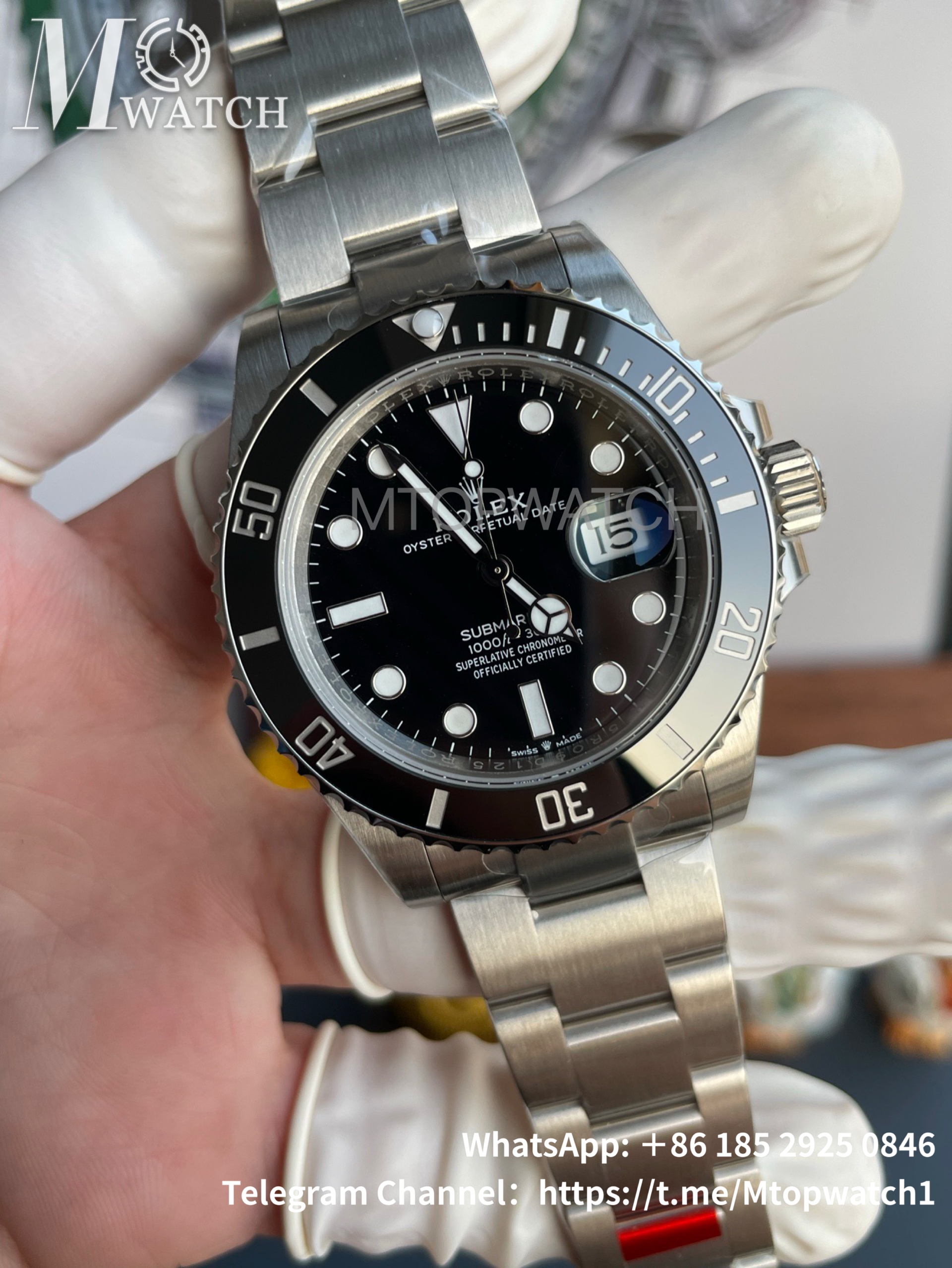 ROLEX - Submariner 126610LN 41mm SS/SS Black Dial VSF DD3235