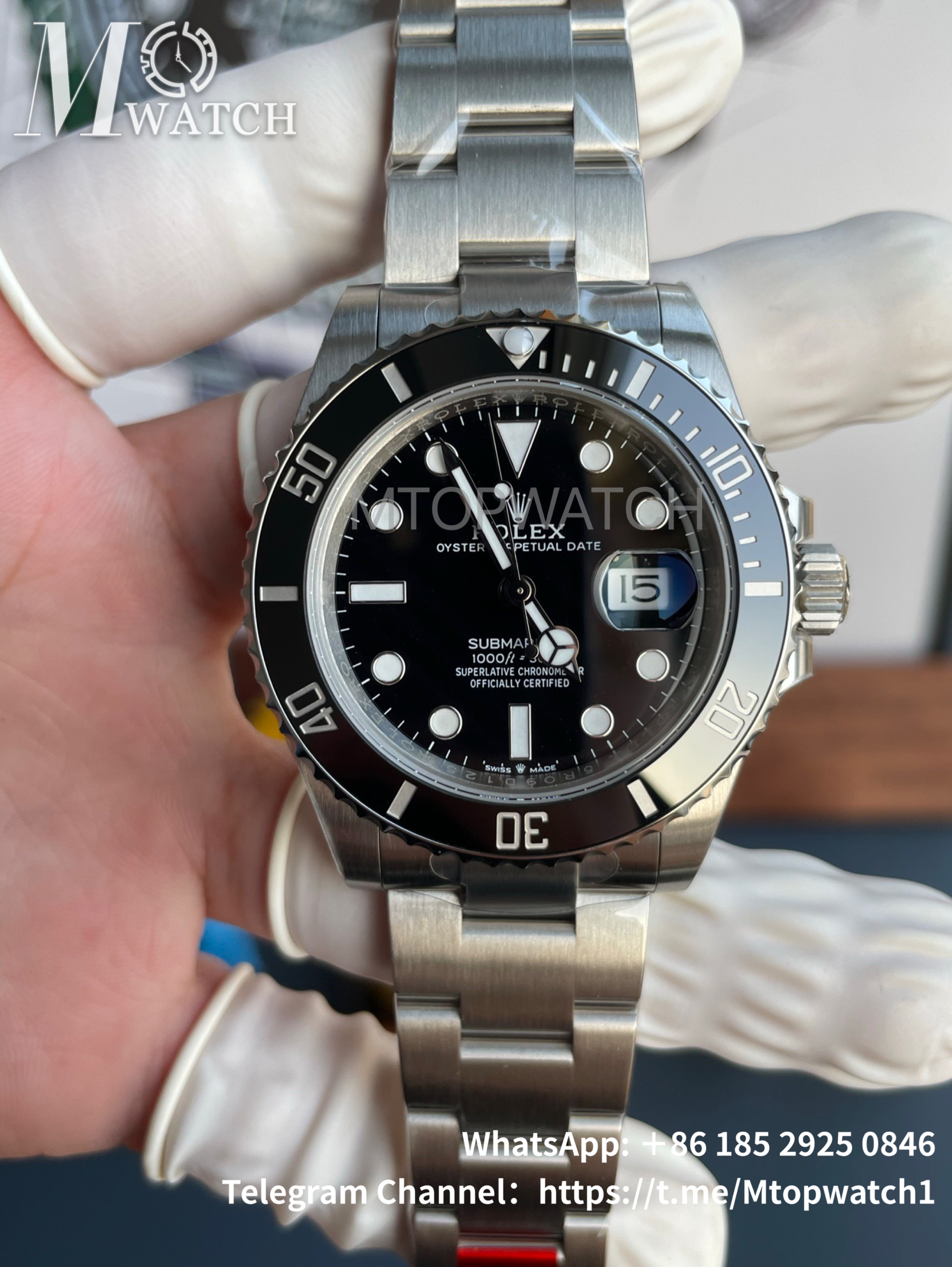 ROLEX - Submariner 126610LN 41mm SS/SS Black Dial VSF DD3235