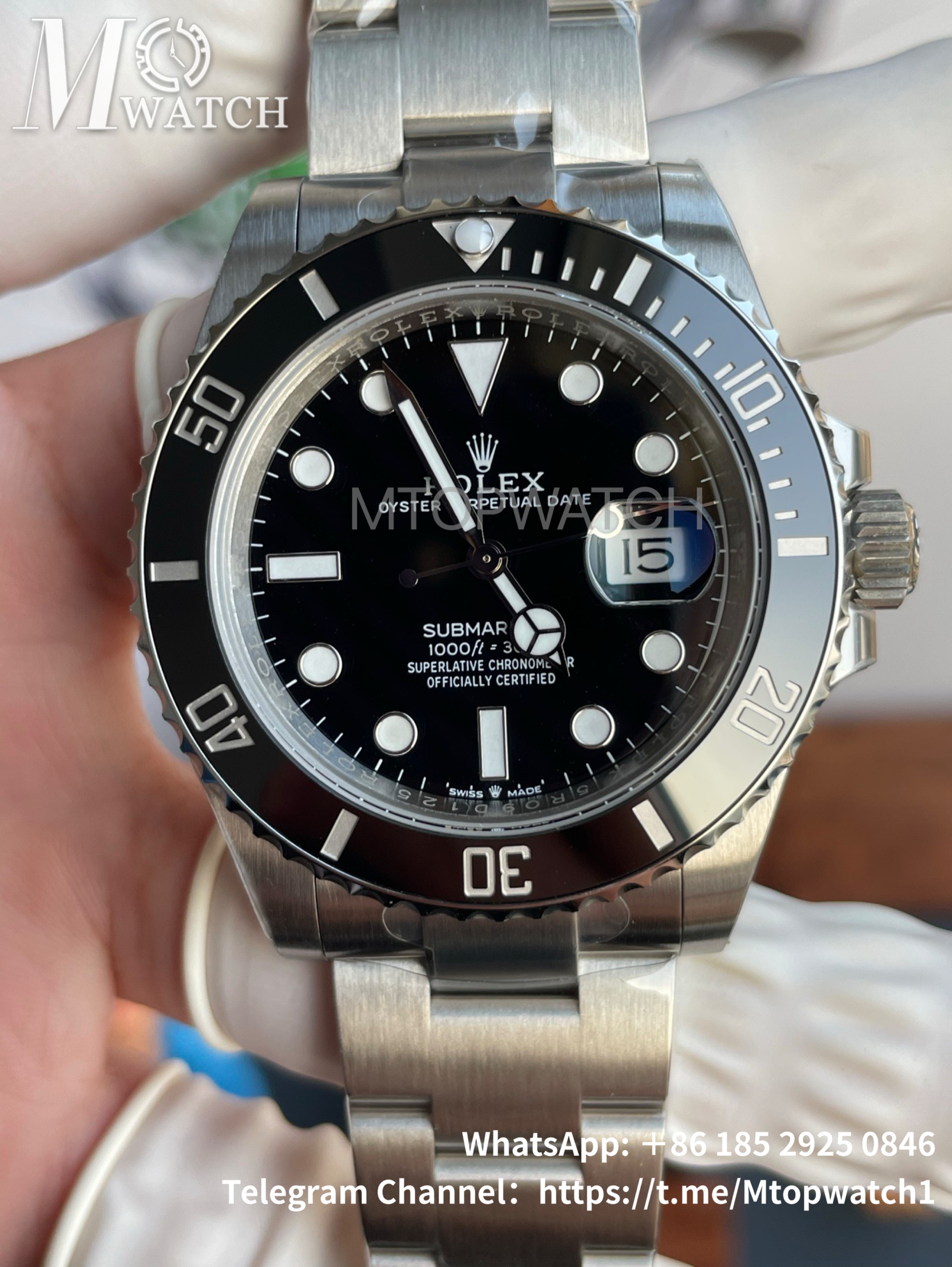 ROLEX - Submariner 126610LN 41mm SS/SS Black Dial VSF DD3235
